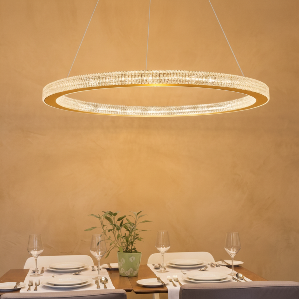 Lyora HanglampFiore goud Ø 80cm - 9285810