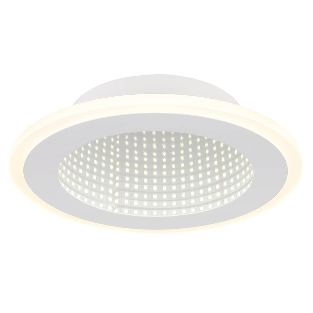 Globo Plafondlamp Lamela Ø 22,5cm wit - 48919-12R
