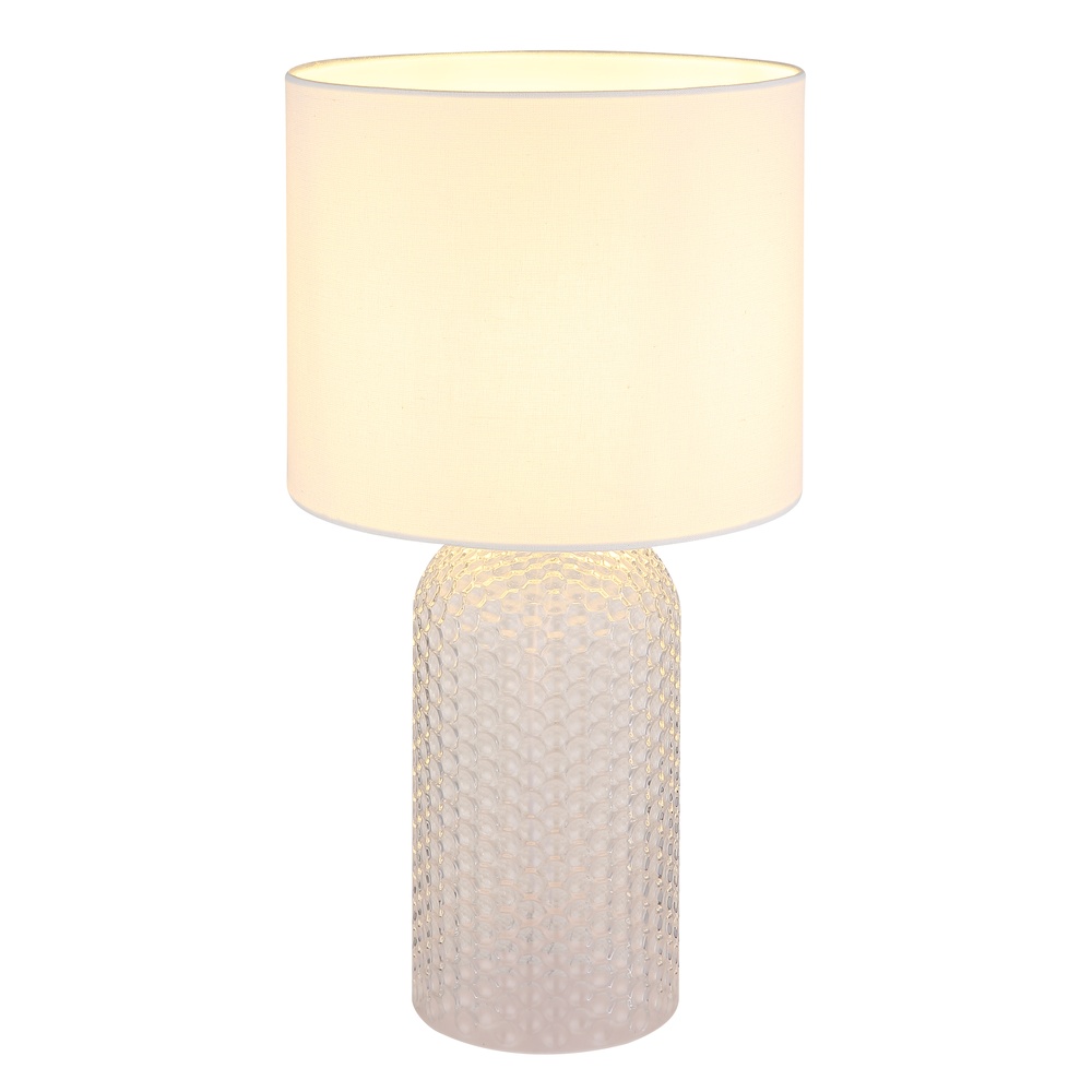Globo Design schemerlamp Sofia wit - 21735W