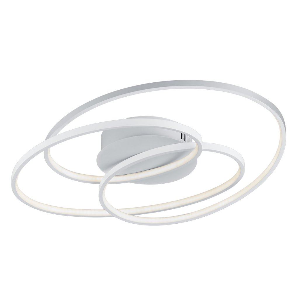 Trio Moderne PlafonnièreGale wit - 673916031