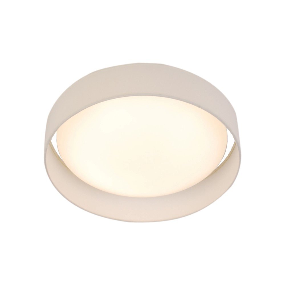 Searchlight Witte plafonnièreGianna Ø 50cm - 9371-50WH
