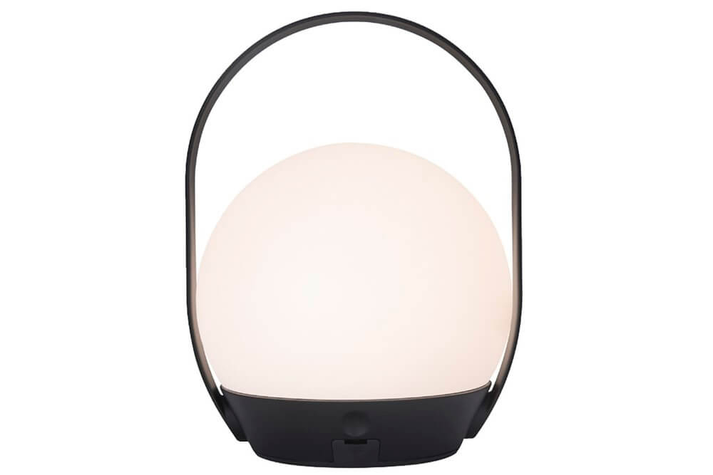 Lutec Smart tafellampCardi zwart - 6501702330