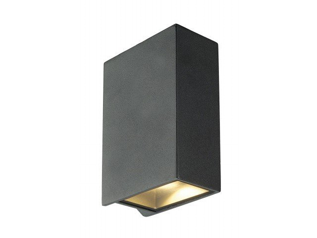 SLV Vierkante lamp Quad Up - Down 2x4,3w - 3000K antraciet - 232445