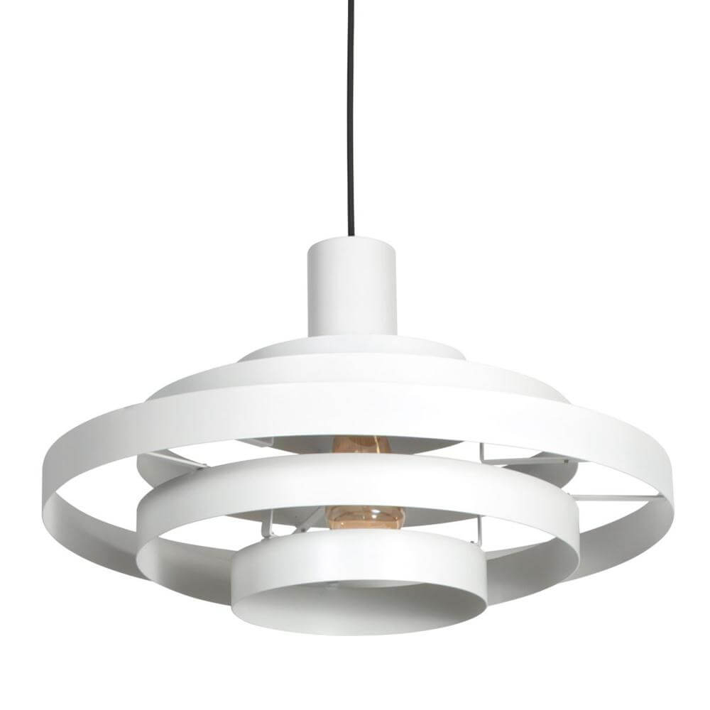 Steinhauer Design hanglampHalo Cirque wit Ø 50cm - 4217W