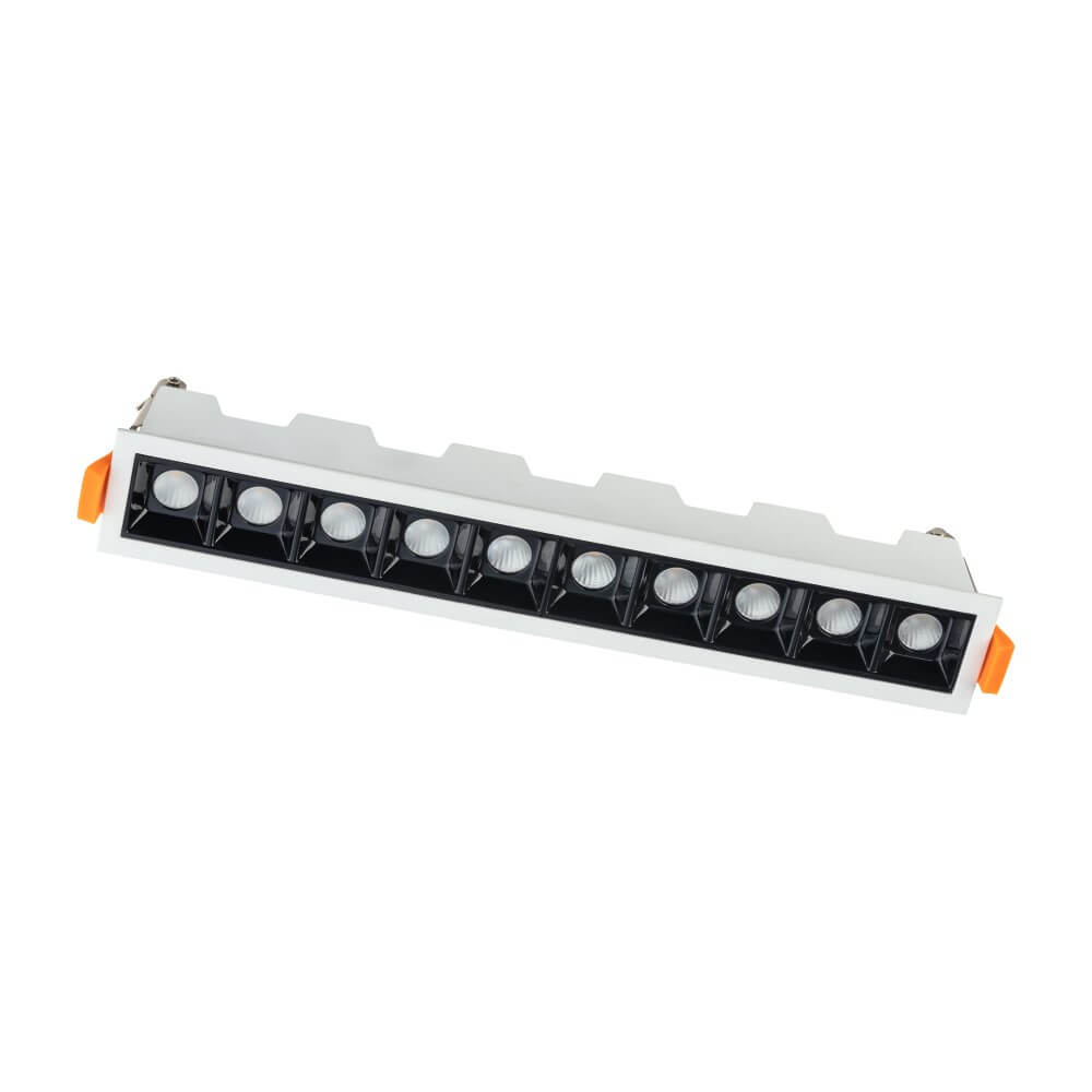 Lyora Witte inbouwspotMidi Led 10x1 leds - 4000K - 10046