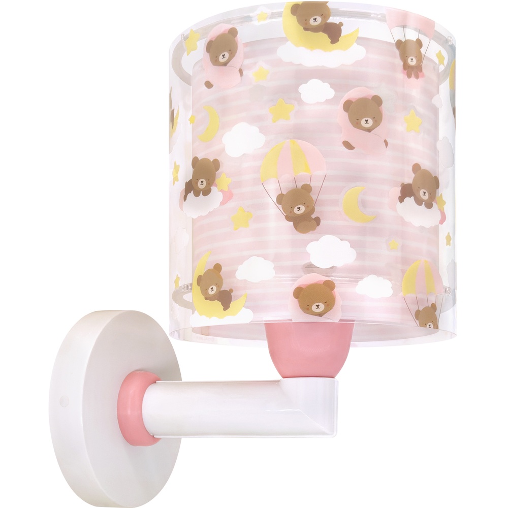 Dalber Kinderkamer wandlamp Baby Teddy roze - 41579S
