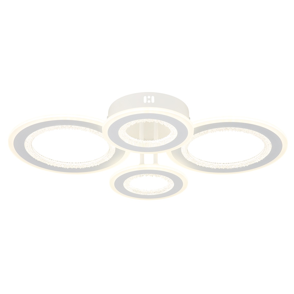Globo Plafondlamp Anthony modern wit - 67372-54