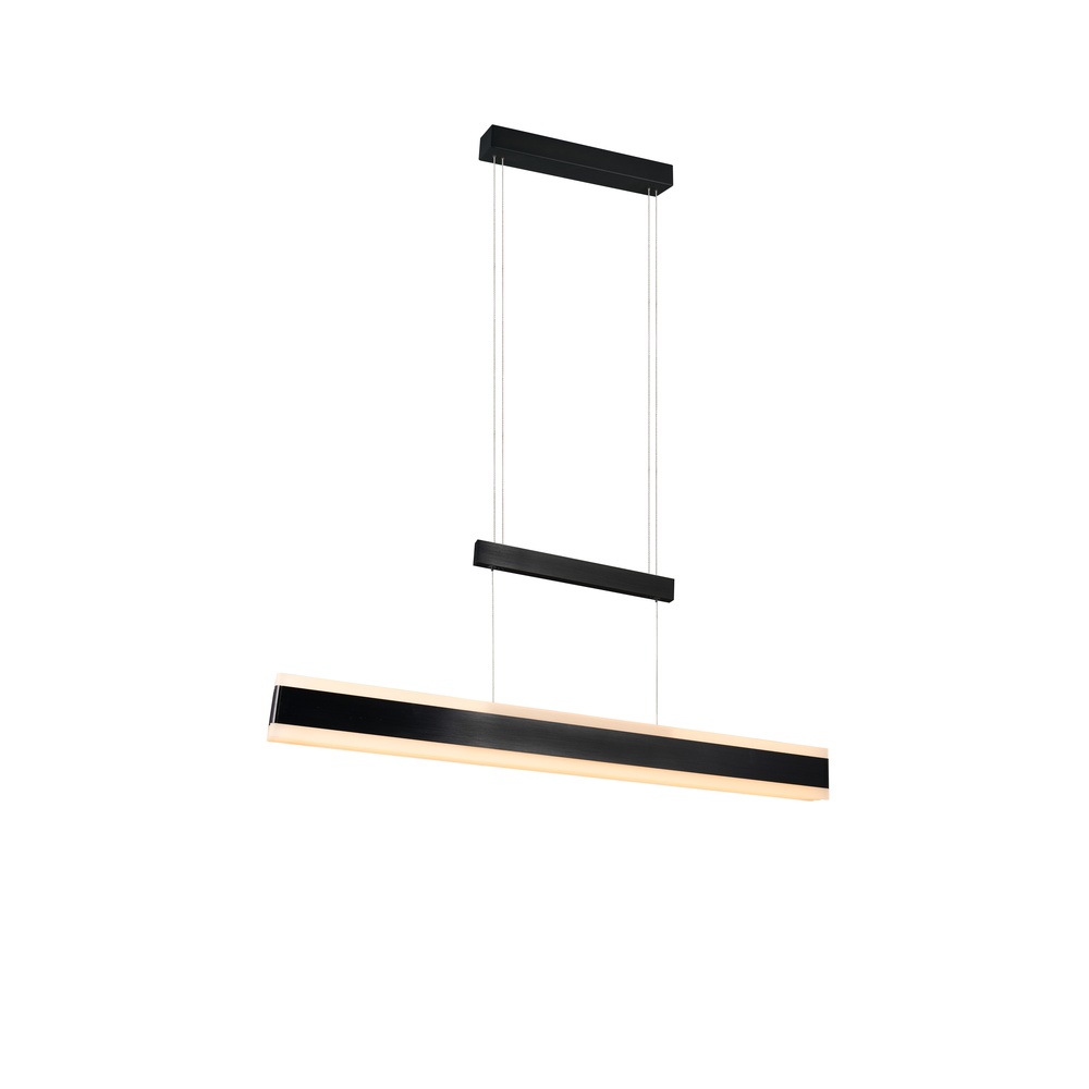 Trio Moderne hanglampArcola 152cm zwart - 331210332
