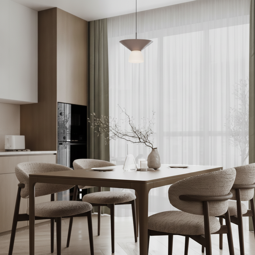 Lyora Design hanglampBaris bruin Ø 22cm - 9009313