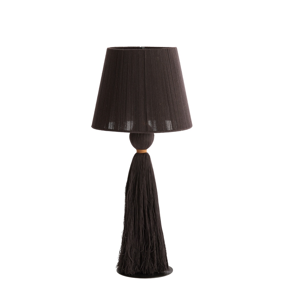 Light & Living Schemerlamp Espino Ø 31cm - donkerbruin - 1894883