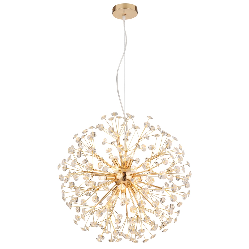 Globo Hanglamp Katrina goud Ø 60cm - 64135H2