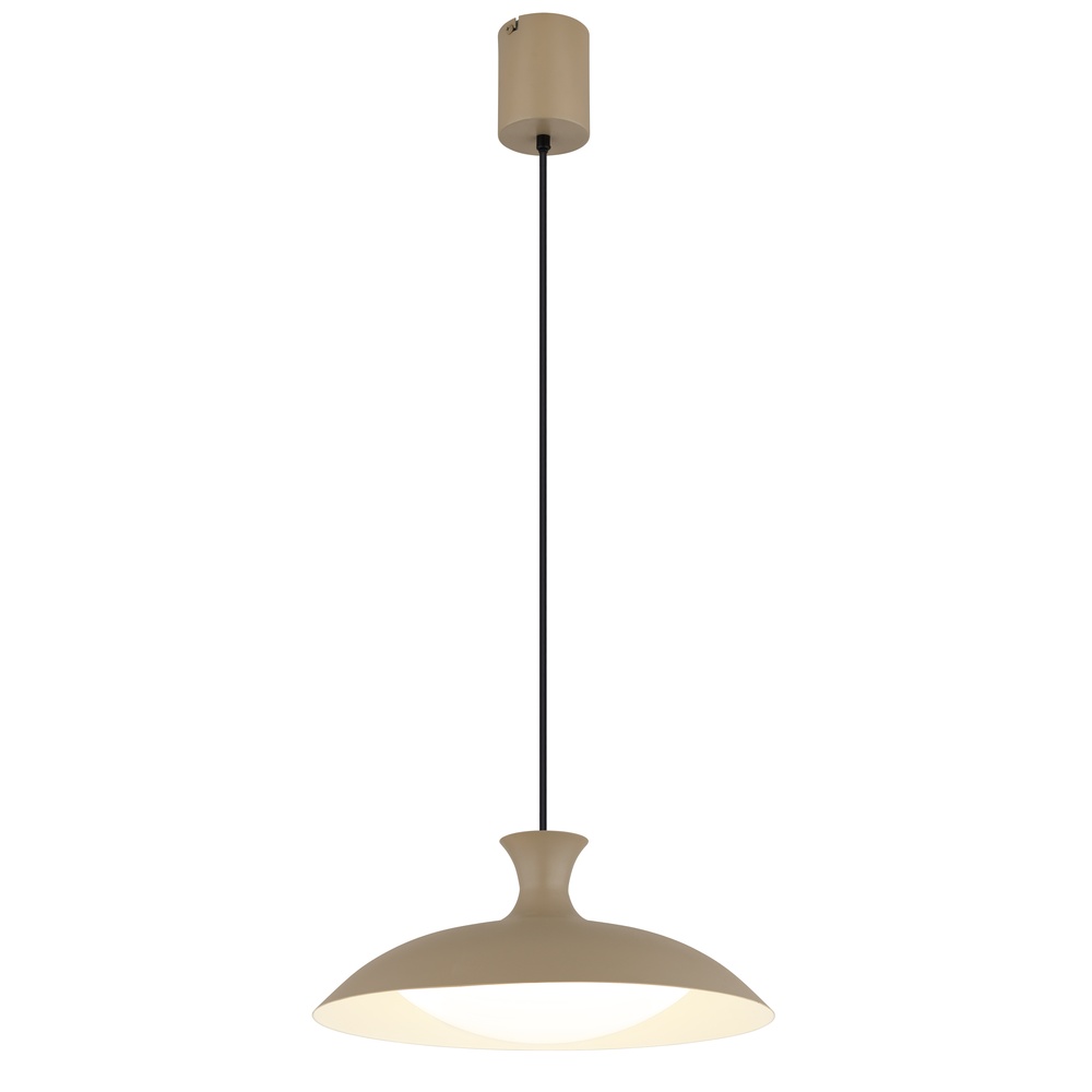 Globo Moderne hanglamp Rocha zand bruin - 15781S