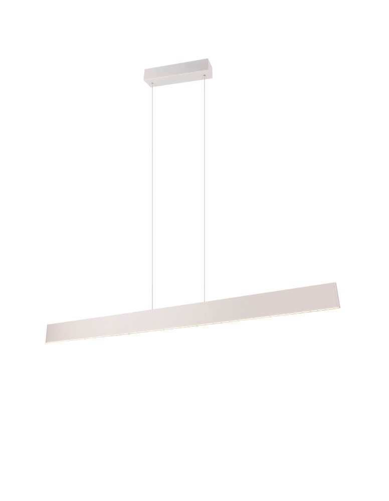 Trio Led kantoor hanglamp Galway 150cm - wit - 349710176