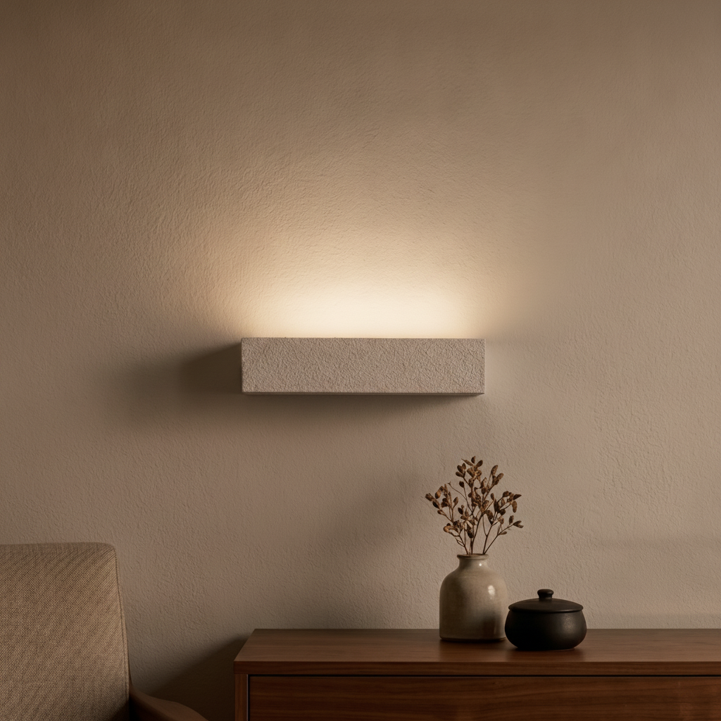Lyora Strakke wandlampLita wit - 9540407