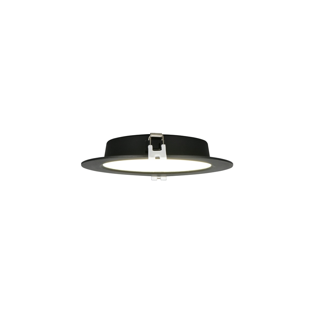Inbouwspot Ural zwart Ø 17,1cm Trio 4017807711462