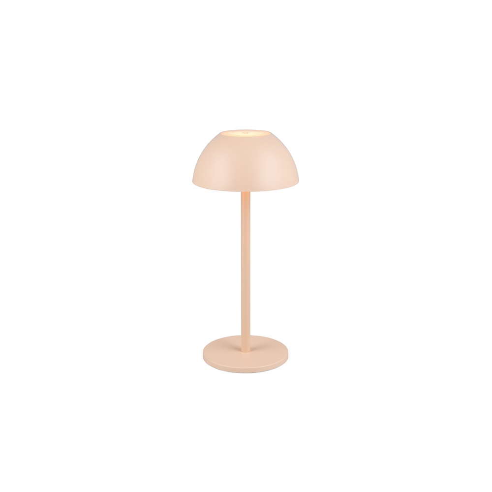 Trio Tafellampje Ricardo zand bruin Ø 13,5cm - R54106166