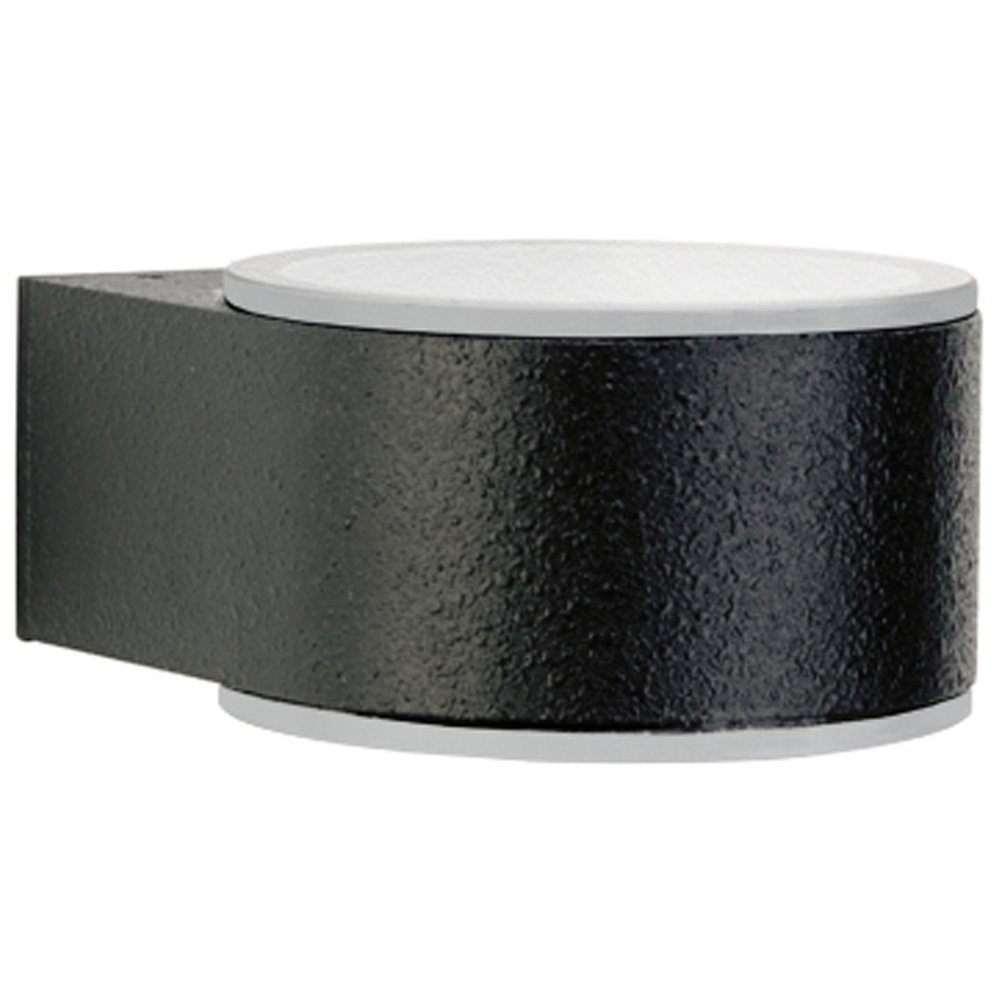 Albert Buitenlamp boven en onderCurl 10cm - zwart - 660234