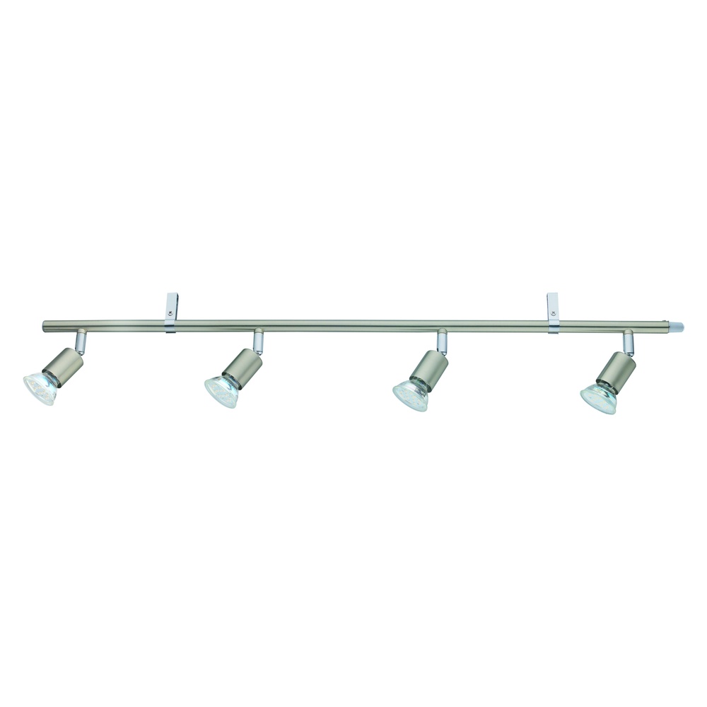 Eglo 4-lichts opbouwspot Mini nikkel - 32021