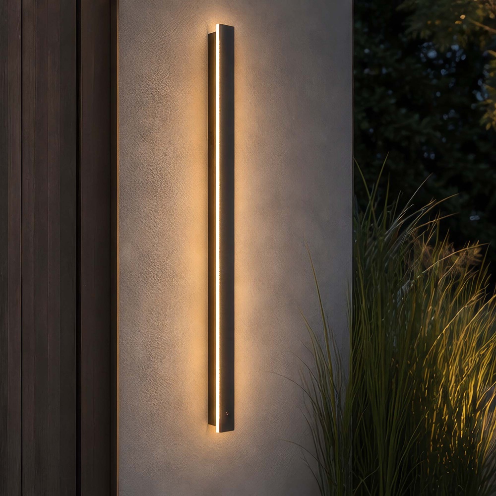 Design wandlamp Black Line zwart 90cm Searchlight 5,05342E+12