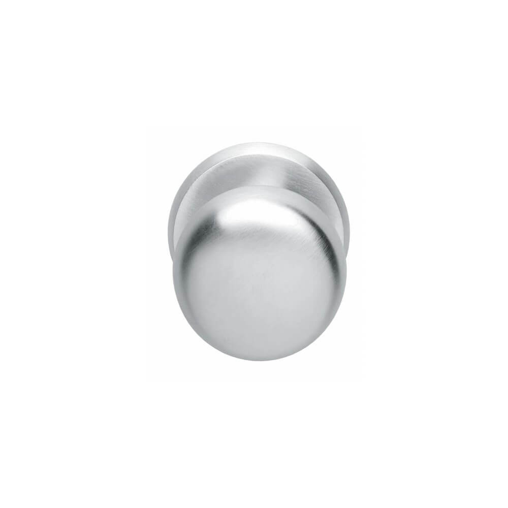 Intersteel VoordeurknopCastor mat chroom Ø 8cm - 0017.393033