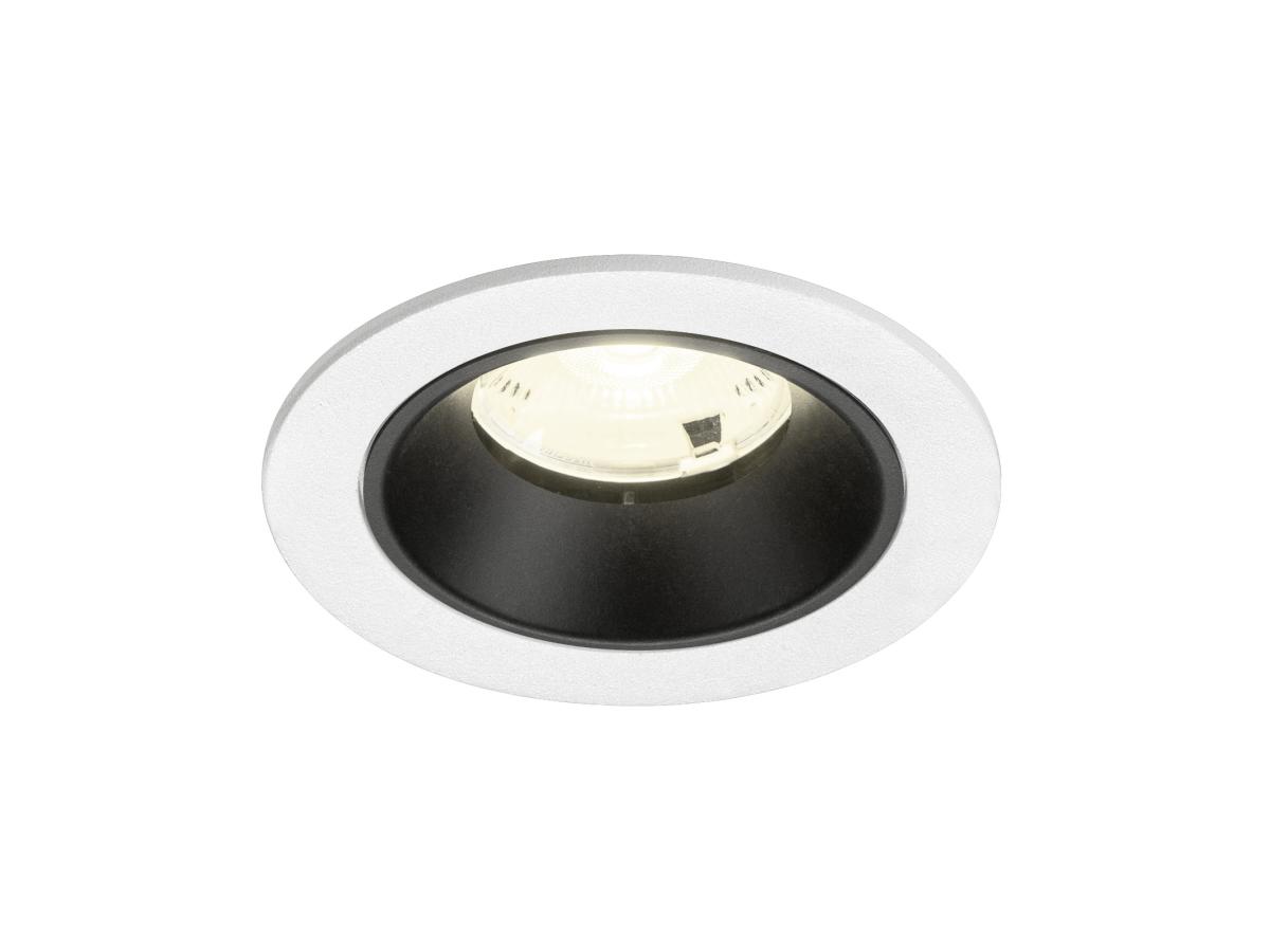 SLV InbouwspotNuminos S wit/zwart 4000K - 20gr - 1009478
