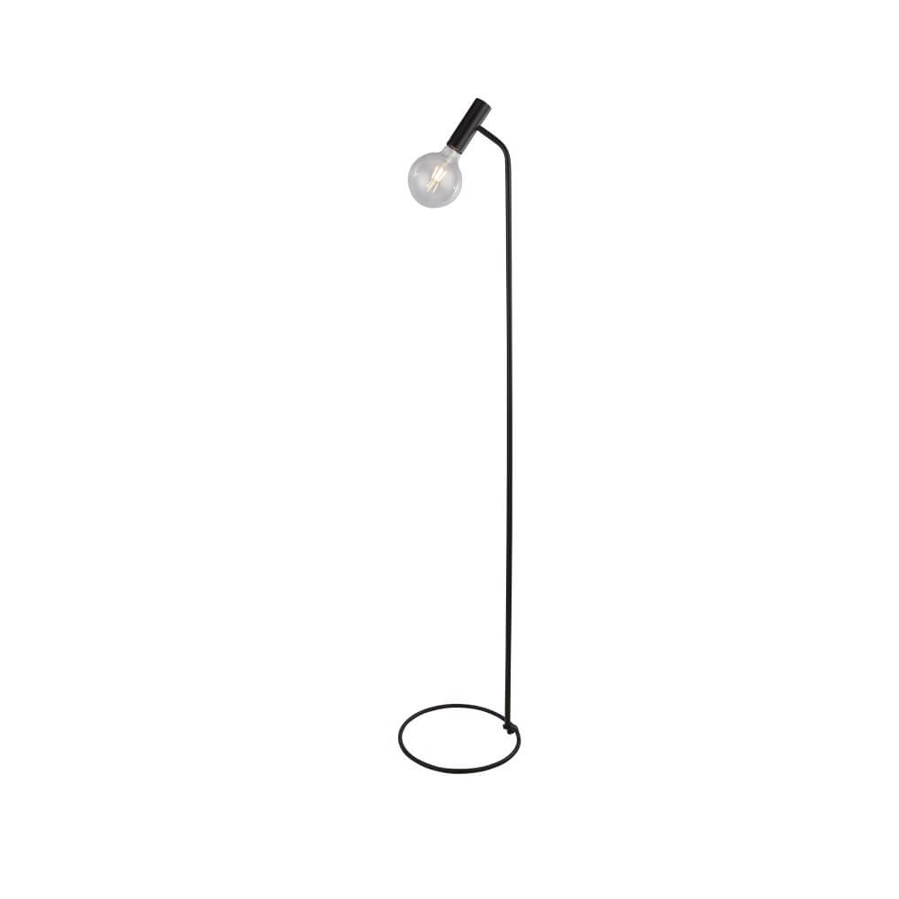 Searchlight Strakke staande lamp Dulwich - EU35722-1BK