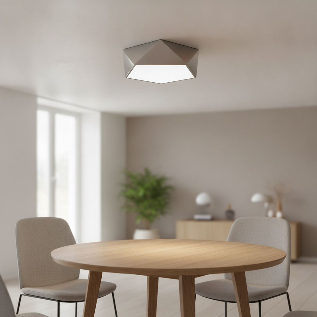 Lyora Design plafondlampDarius nikkel - 110522