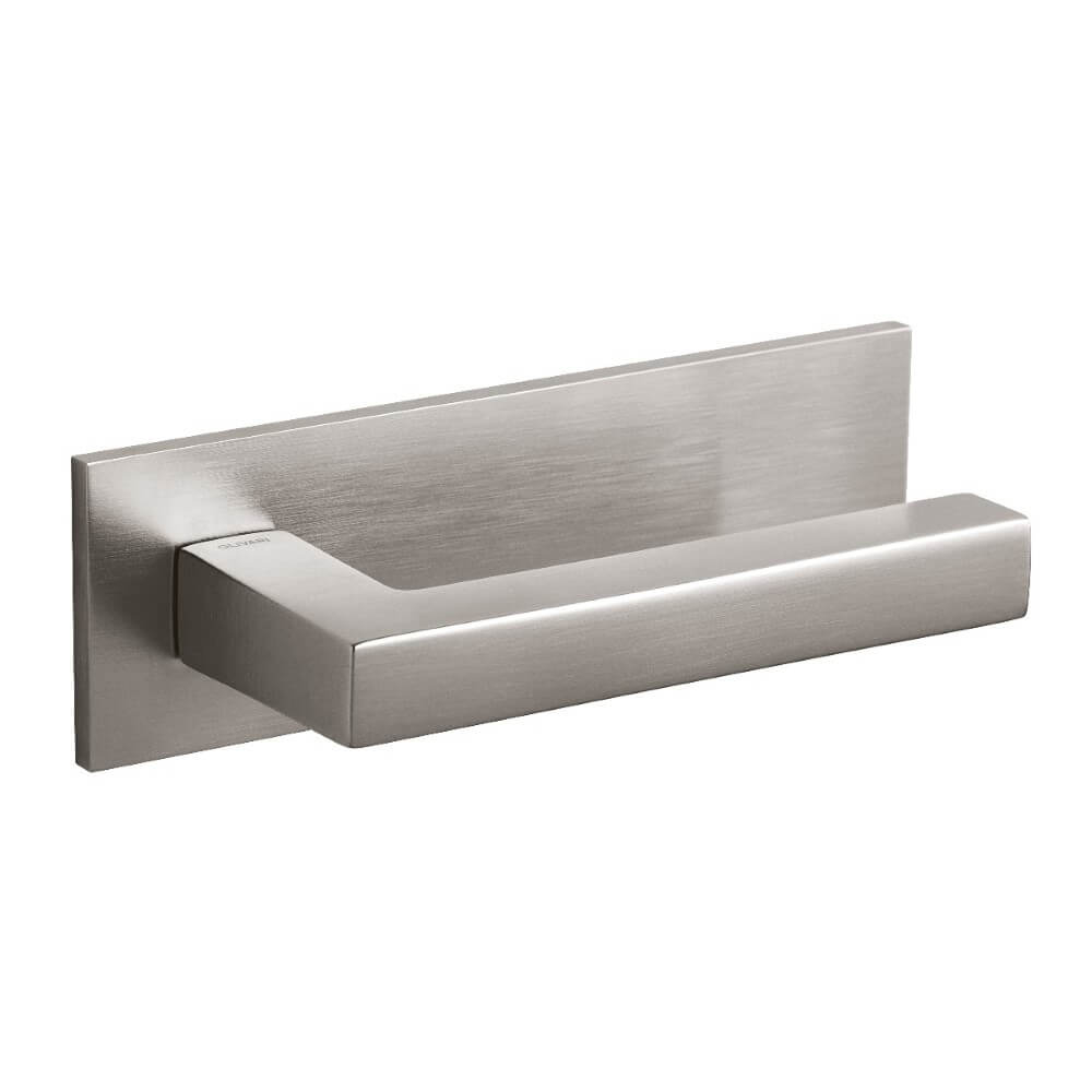 Olivari DeurklinkABC horizontaal schild RVS - M255LSB8BIS