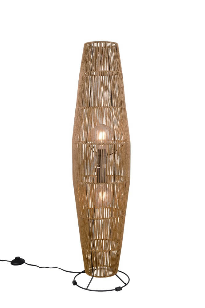 Trio Rotan draadlampMiki staand - R41102026