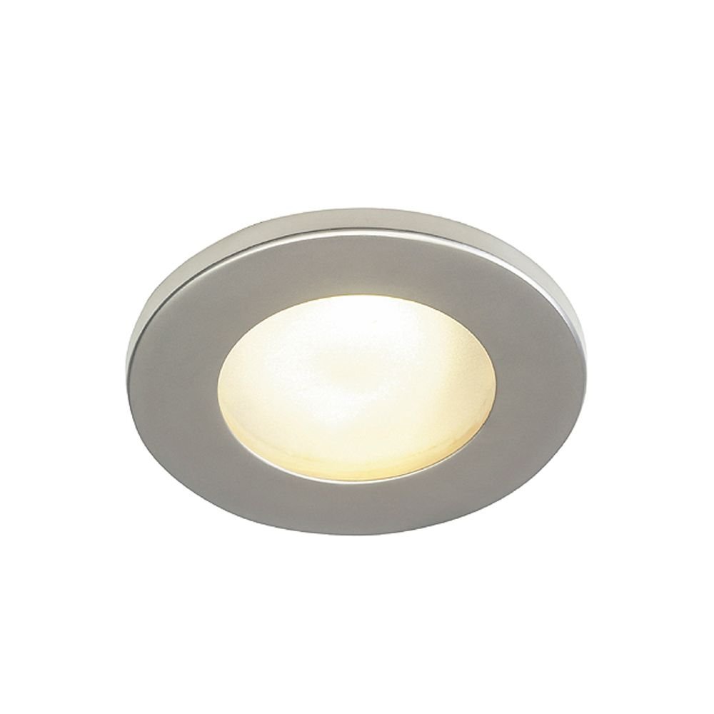 SLV Inbouwspot Dolix Out GU10 Round voor buiten titaan - 1001168