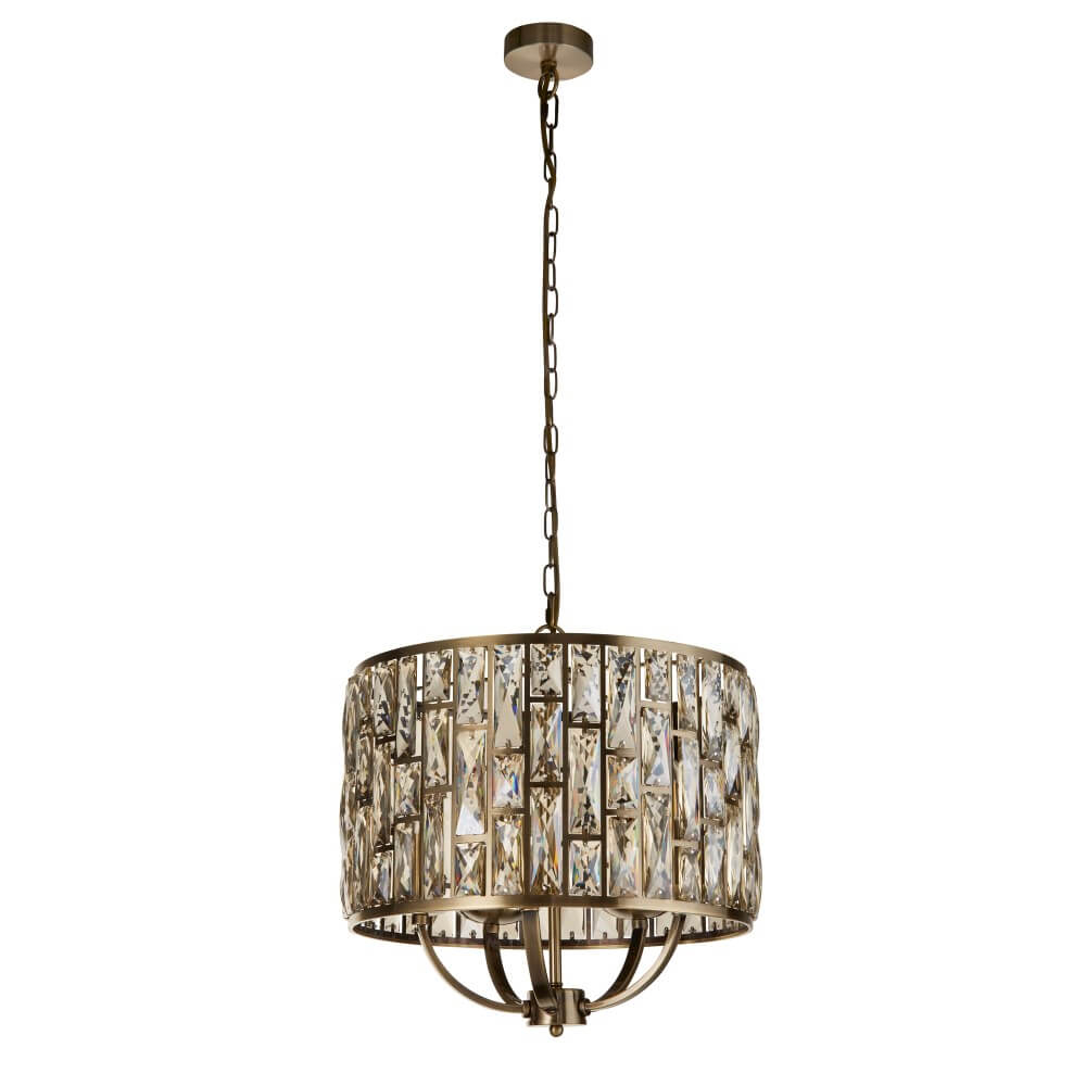 Searchlight Hanglamp Bijou klassiek Ø 44cm - 6585-5AB