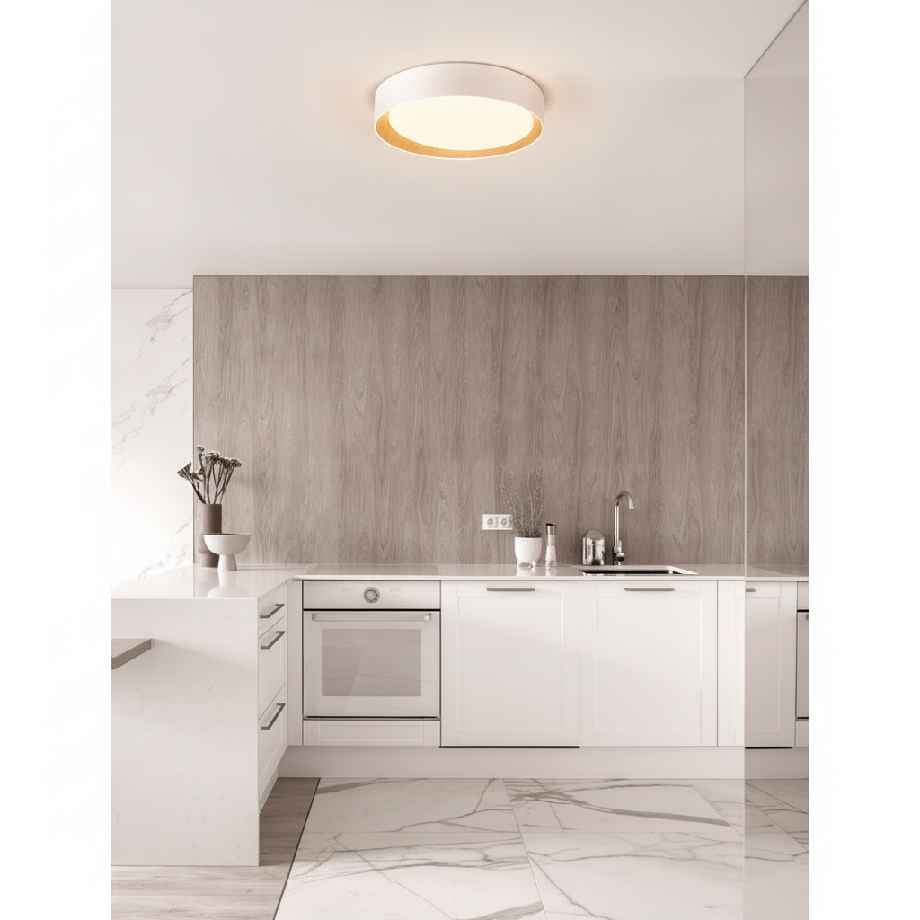 Lyora Plafondlamp Stake wit Ø 60cm - 110495
