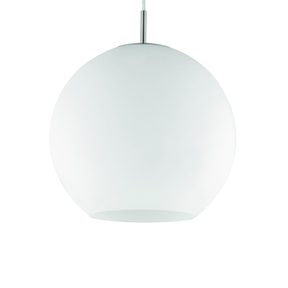 Trio Moderne HanglampMoon 30cm wit - R30153007