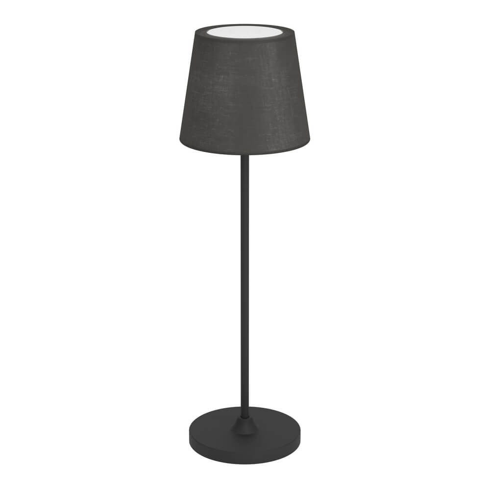 Eglo Tafellamp Leonero zwart met stof - 75938