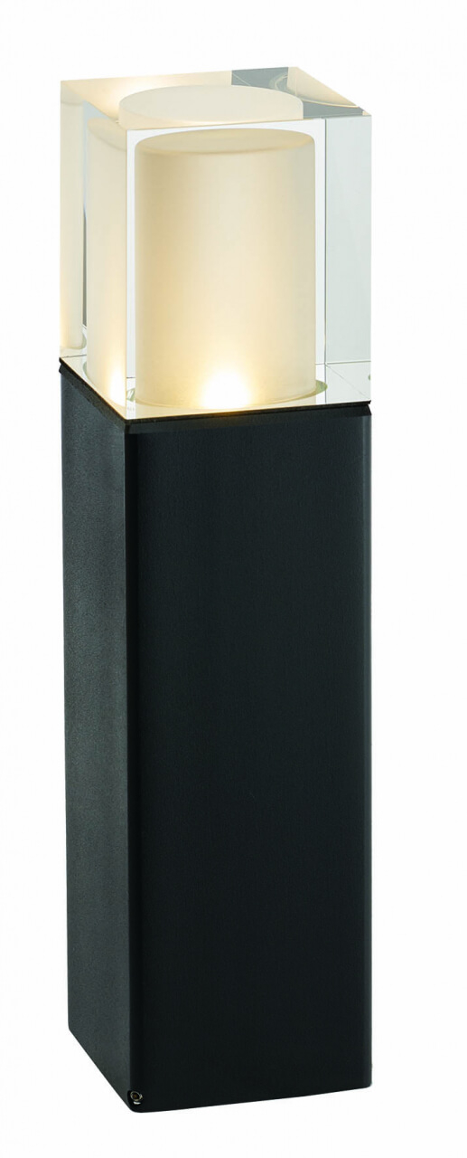 Franssen Zwarte terraslampArendal 37cm met led - 2225