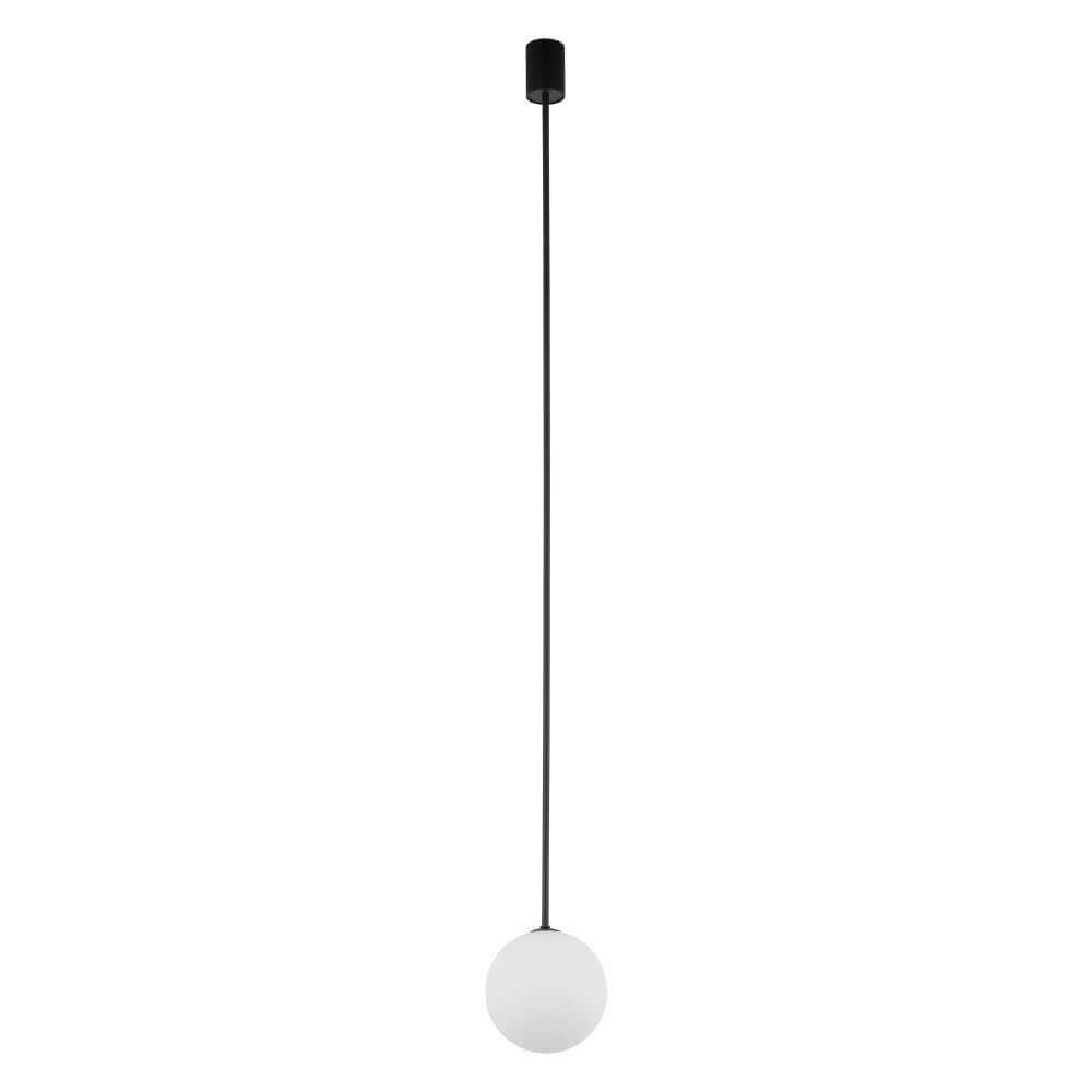 Lyora Glazen plafondlampKier L zwart - 140cm - 10310