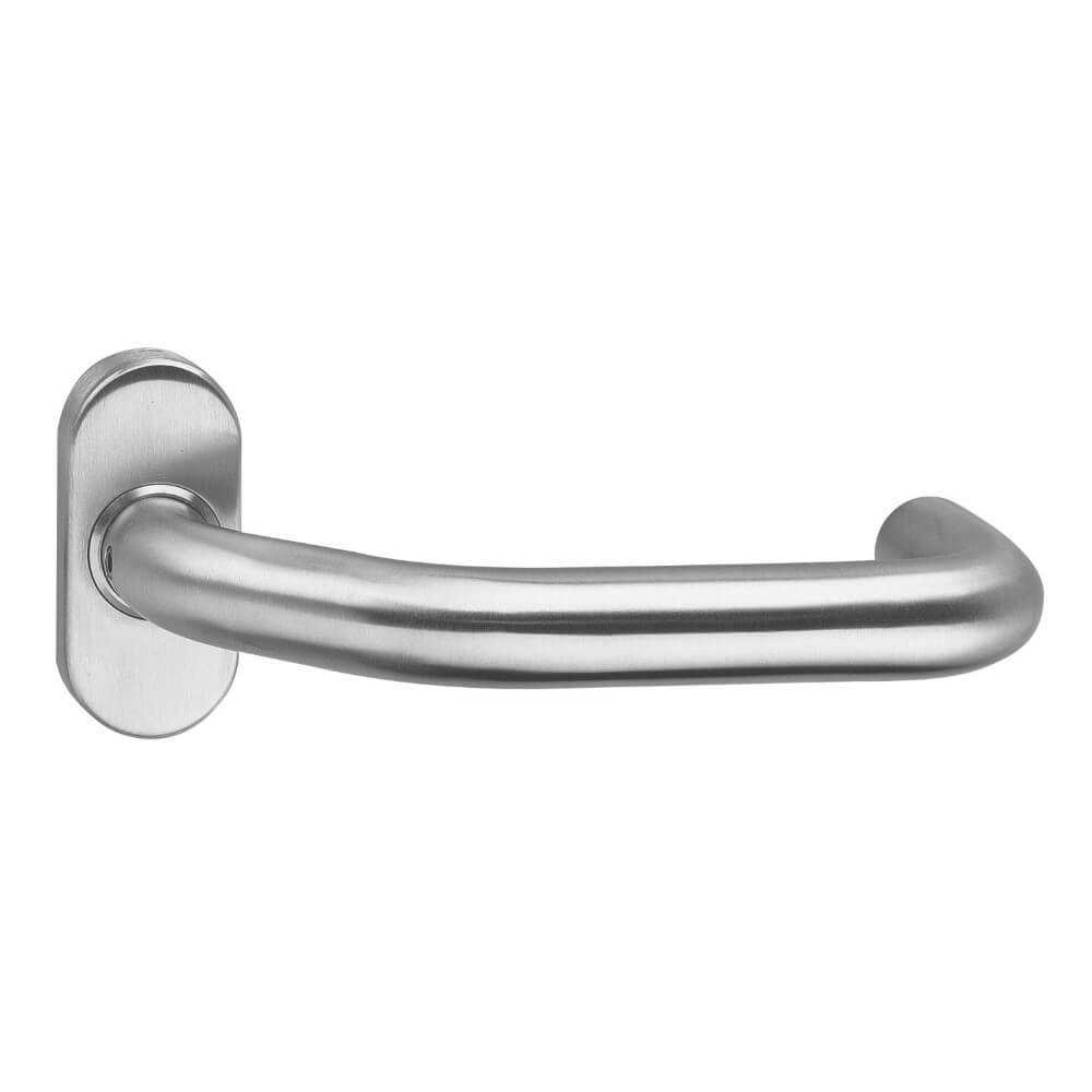 Intersteel DeurklinkVerkropt RVS ovaal rozet - 0035.060202