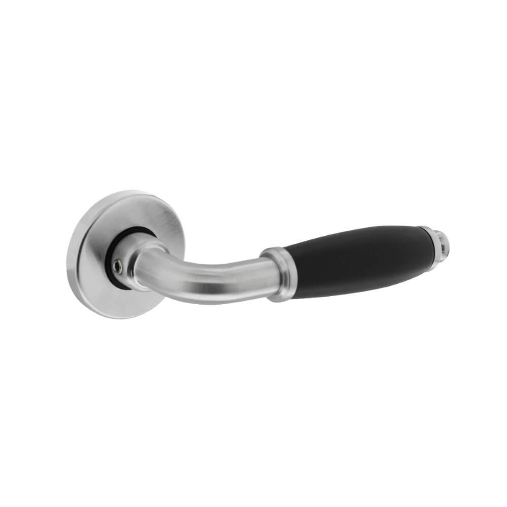 Intersteel DeurklinkCourgette op rozet mat chroom - 0017.020602