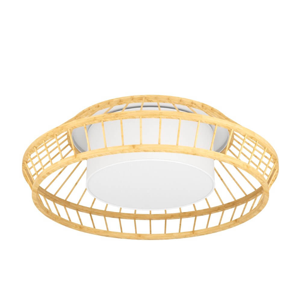 Eglo Plafondlamp Yuku-Z hout Ø 46cm - 900841