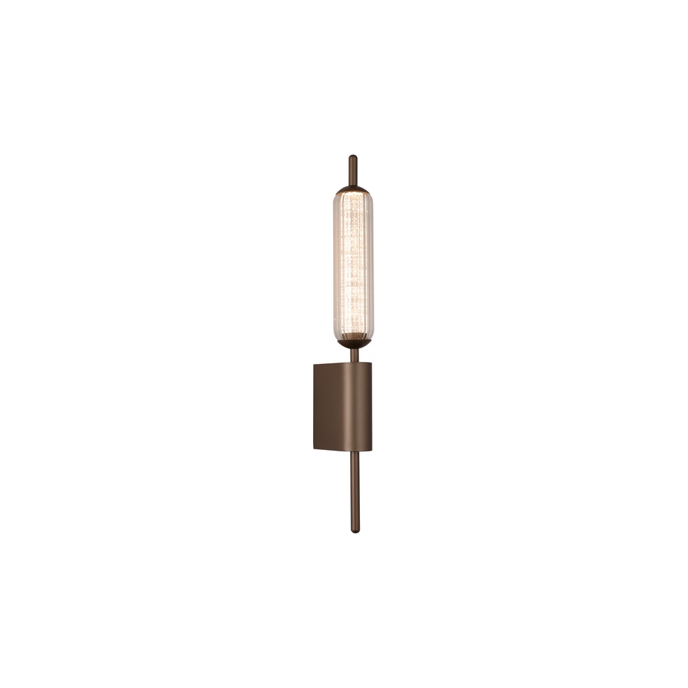 Searchlight Unieke wandlampCattail bubbel glas - 76210CL