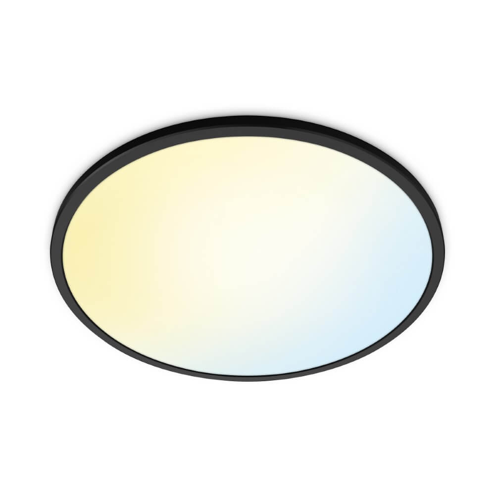 WiZ Slimme plafonnièreSuperSlim Ø 55cm - zwart - 929003227001 afbeelding