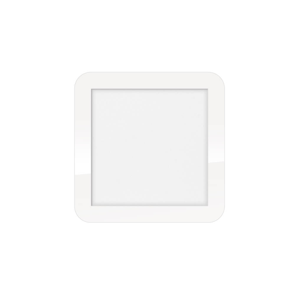 ETH Led plafonnièreAnne Square 12w - 2700K - 22,5cm wit - 05-PL2308-31