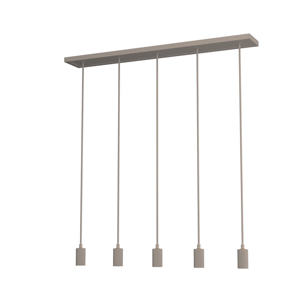 Segula Zand bruine hanglampMadox 5-lichts recht - SG-70668