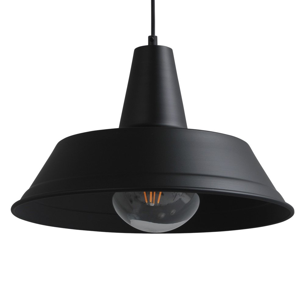 Masterlight Zwarte vintage hanglamp Industria 35 - 2546-05-05-S