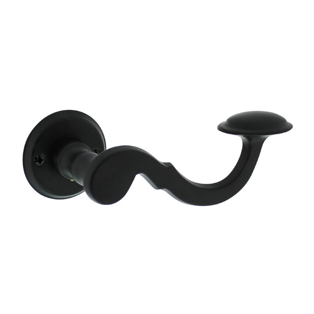 Intersteel Klassieke deurklinkPosthoorn schroefgat zwart - 0023.029302