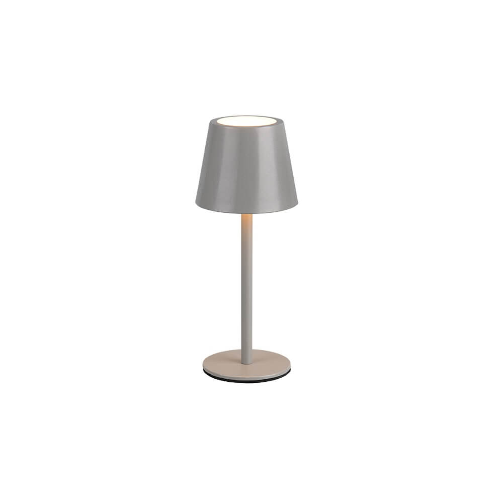 Trio Oplaadbare tafellamp Diaz grijs - R55961177