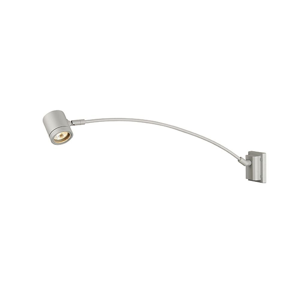 SLV Gevelspot New Myra Display Curved reclame zilvergrijs - 233134