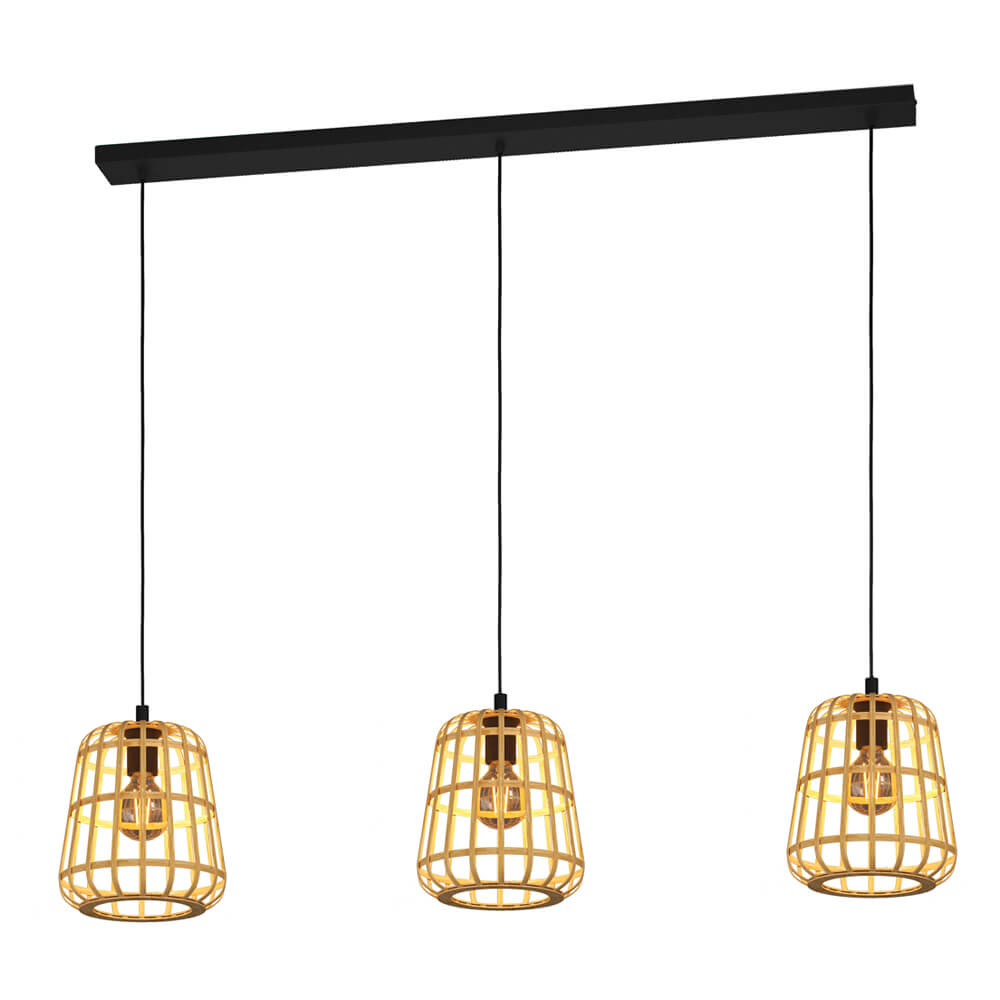 Stars of Light Rotan eetkamer lamp Montezuelo 129cm - 390153