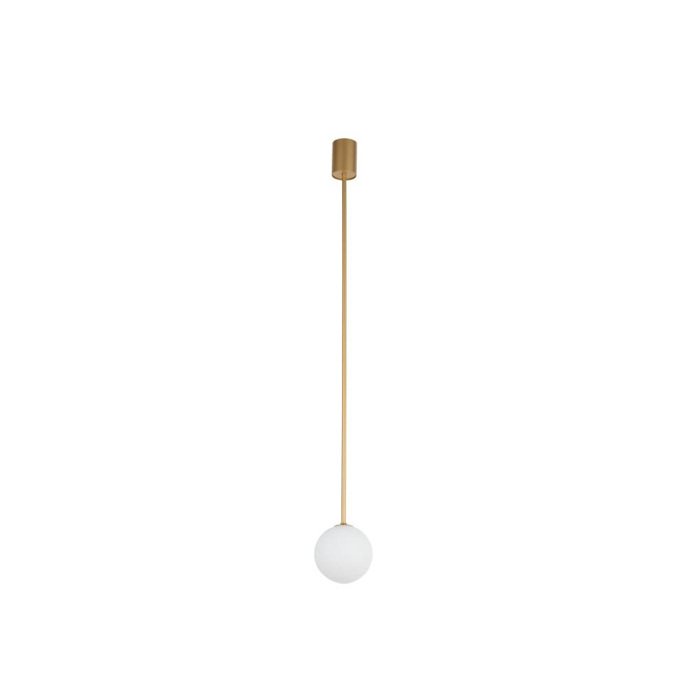Lyora Glazen plafondlampKier M goud - 96cm - 10306