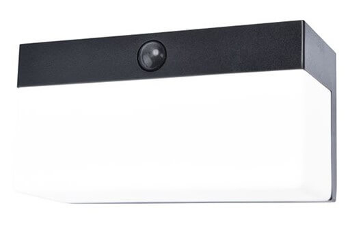 Lutec Zwarte wandlampFran solar - 6941502330 afbeelding